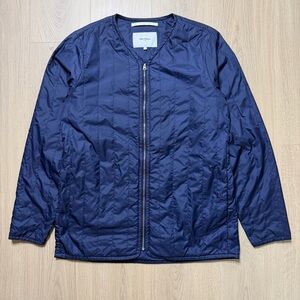 Norse Projects Falki Ripstop Nylon Full Zip Jacket Mens Large Streetwear Grunge